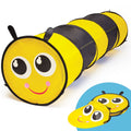 Pop up 6 Feet Long Bee Play Tunnel for Pets & Kids